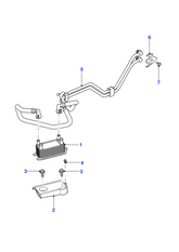 JAGUAR OIL COOLER C2Z18818 For F-PACE X761 & XF I X250, XJ X351 Tag-O-19